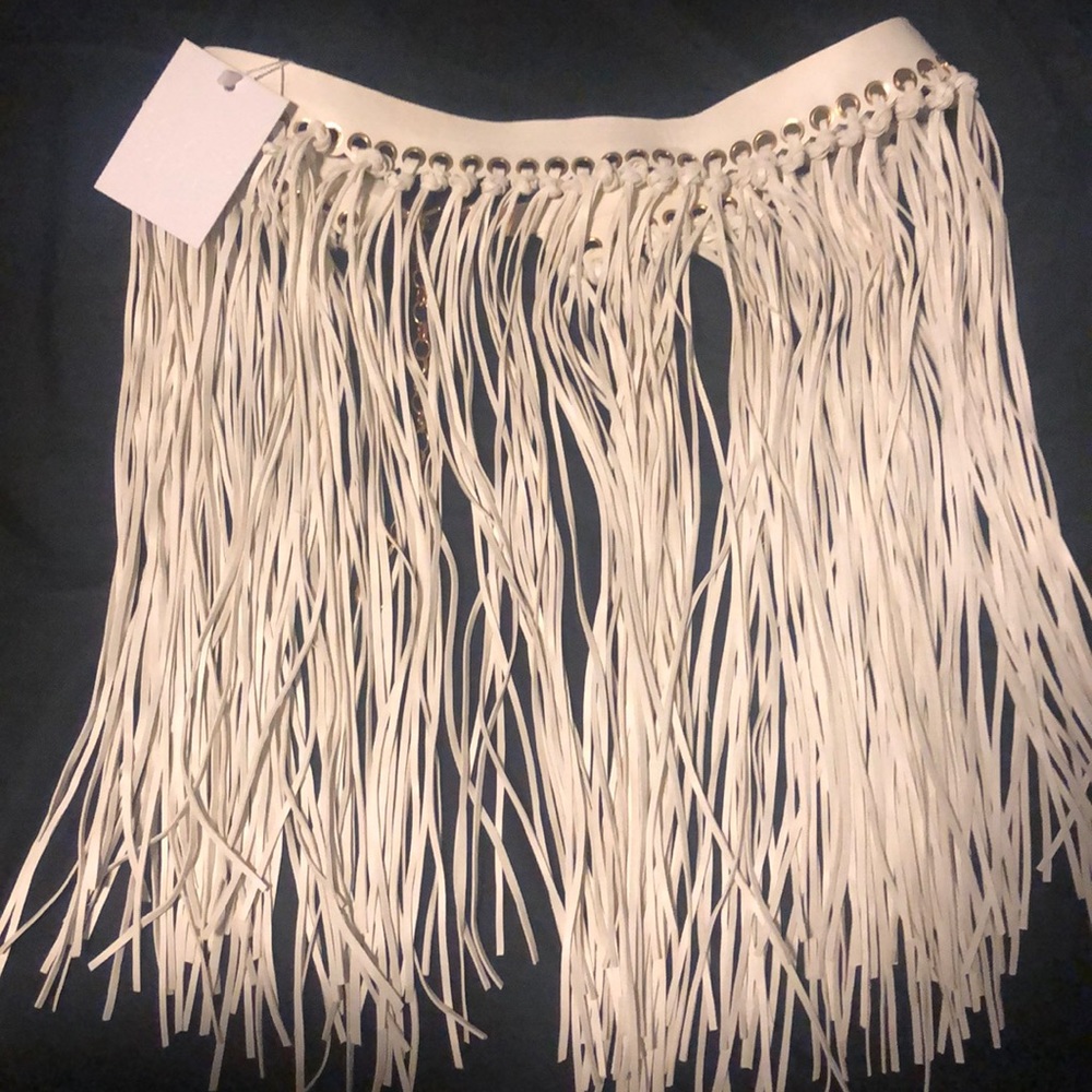 Fringe Boho festival skirt